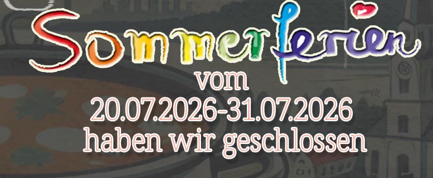 Sommerferien 2026 - Suppenbar geschlossen
